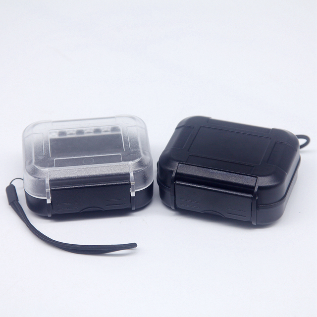 Plastic Waterproof Dry Box Watertight Box Mini Hard Case Outdoor Case Small ABS Case