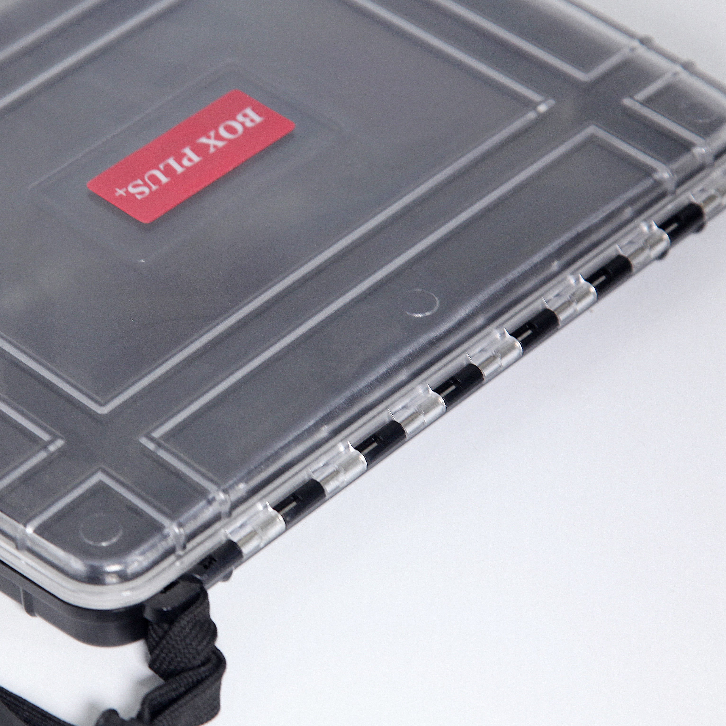 [X-4010][256*198*25mm]Transparent Dustproof Waterproof Hard Laptop Boxes Travel Tablet Carrying Cases with Custom Logo