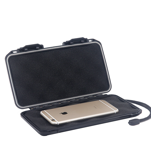 [X-9001][230*115*15mm]Customizable Foam Waterproof Case Military Small Plastic Box Hard Durable safety Case