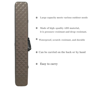 Lightweight Portable Waterproof Wear-resistant ABS Bag Customizable Outdoor Handbag Multi-functional Outdoor Bag Hard-shell Fishing Bag Fishing Tackle Bag