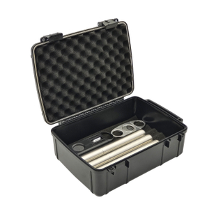 [BP-8002CI] [20CT] Large Cigar Travel Case Cigar Gift Promotion Cigar Humidor Factory Wholesale Portable Humidor Humidifier Outdoor Cigar Container 