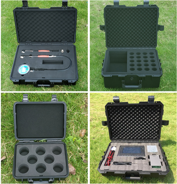 [BP-2838 380*280*135 mm ] New Arrival waterproof plastic tool box outdoor hard case gun cases for pistols