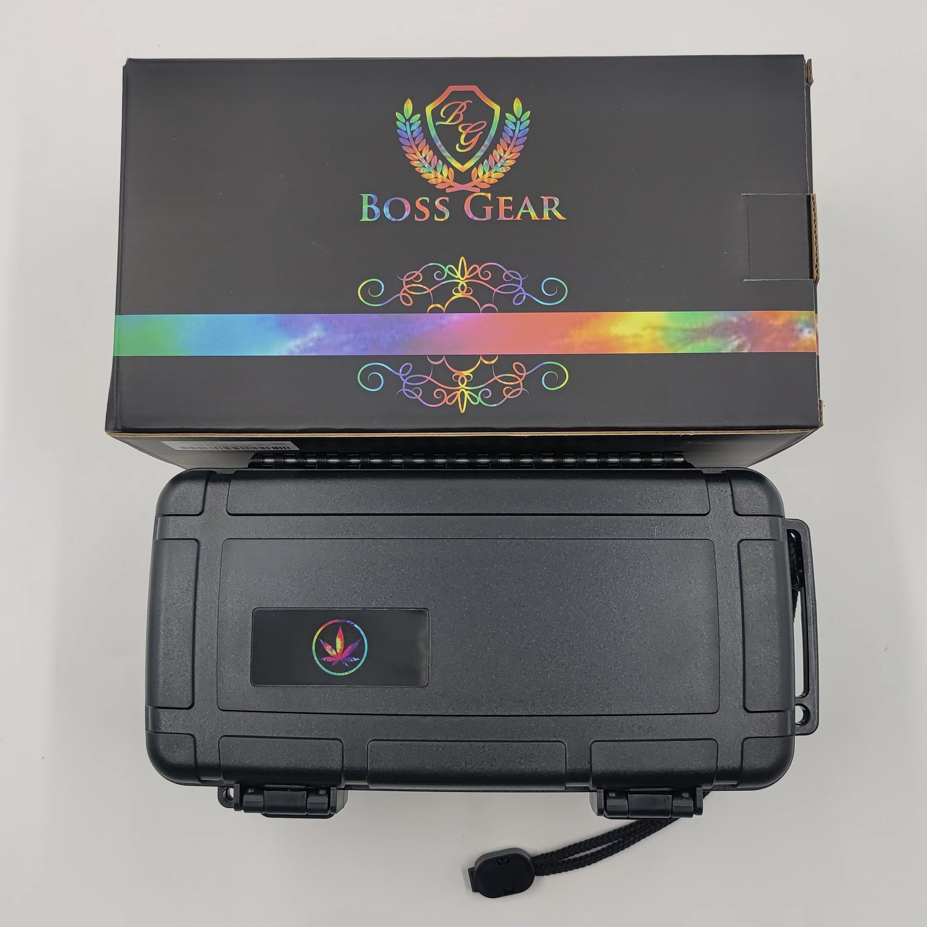 [7002][208*98*84mm]Wholesale Herb Hard Stash Case Grinder Kit Portable Smoke Shop Products Supplies Smoking Set for Lighters Smoking Accessories