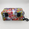 [C1202][215*125*80mm]Carton Fashion Marijuanna Plastic Stash Box Smoking Accessories Grinder Stash Jar And Rolling Tray with Lighter