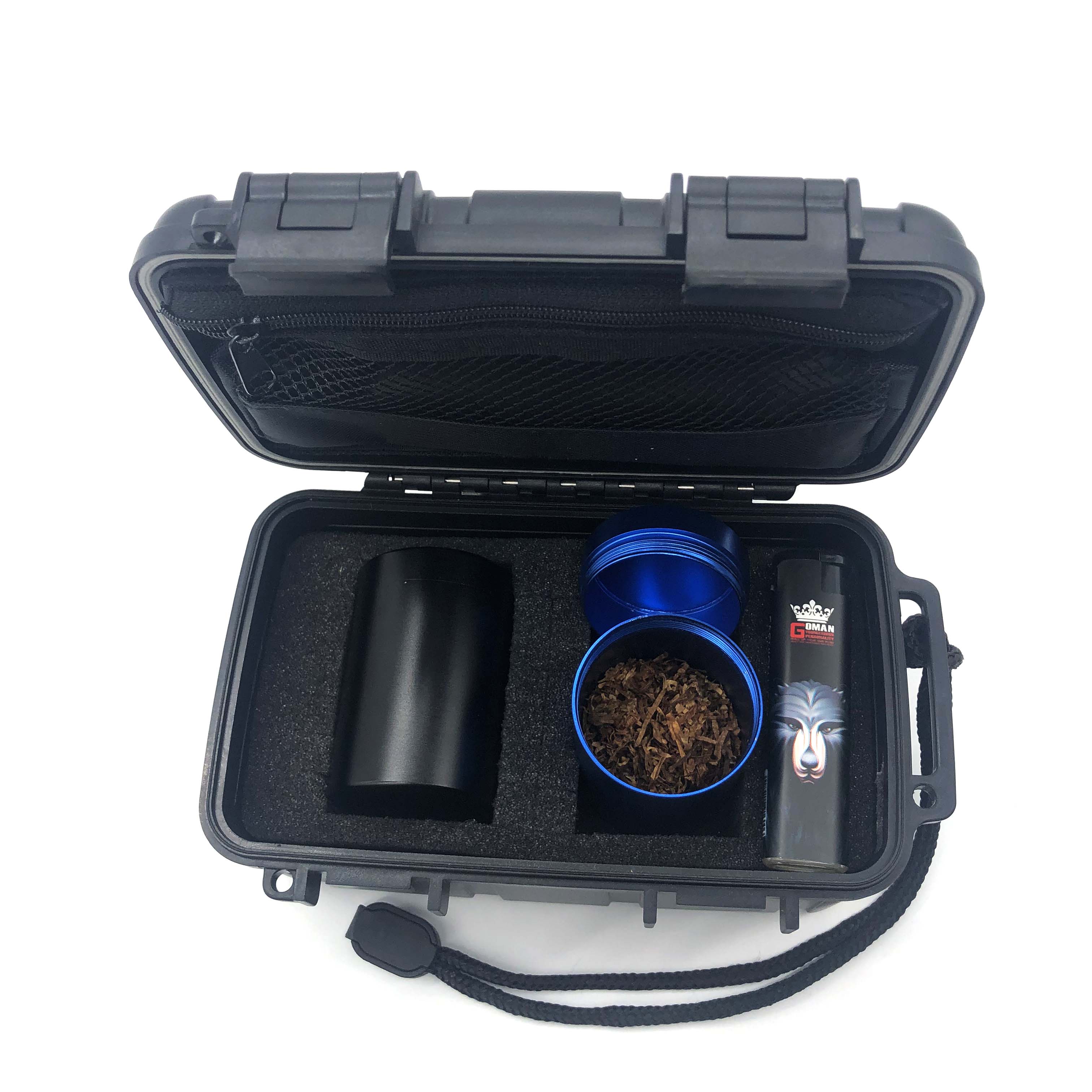 [BP-6002] Factory Custom Smoking Accessories Kit Stoner China Smoke Shop Supplies Manufacturer Stash Box with Grinder Accessories