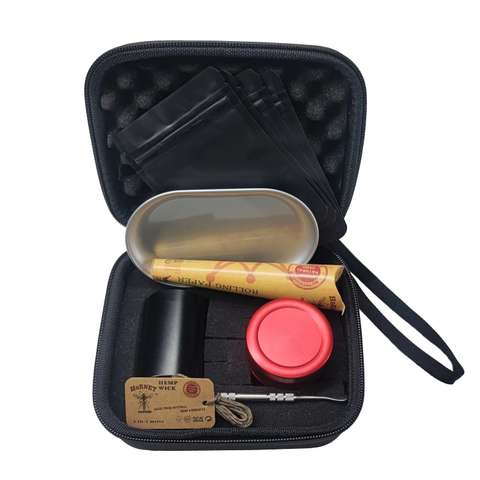 [BP-E102][155*127*62mm]Outdoor Travel Portable Smoking Accessories Contanier Box Case Hard Protector Cases with foams