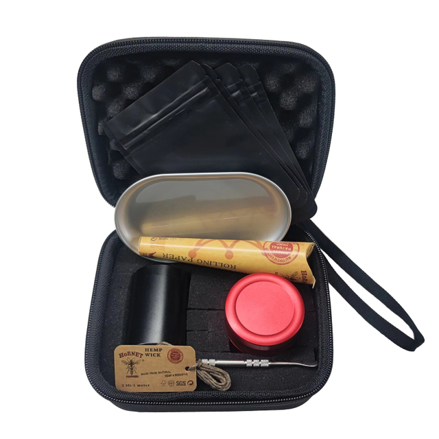 [BP-E102][155*127*62mm]Outdoor Travel Portable Smoking Accessories Contanier Box Case Hard Protector Cases with foams
