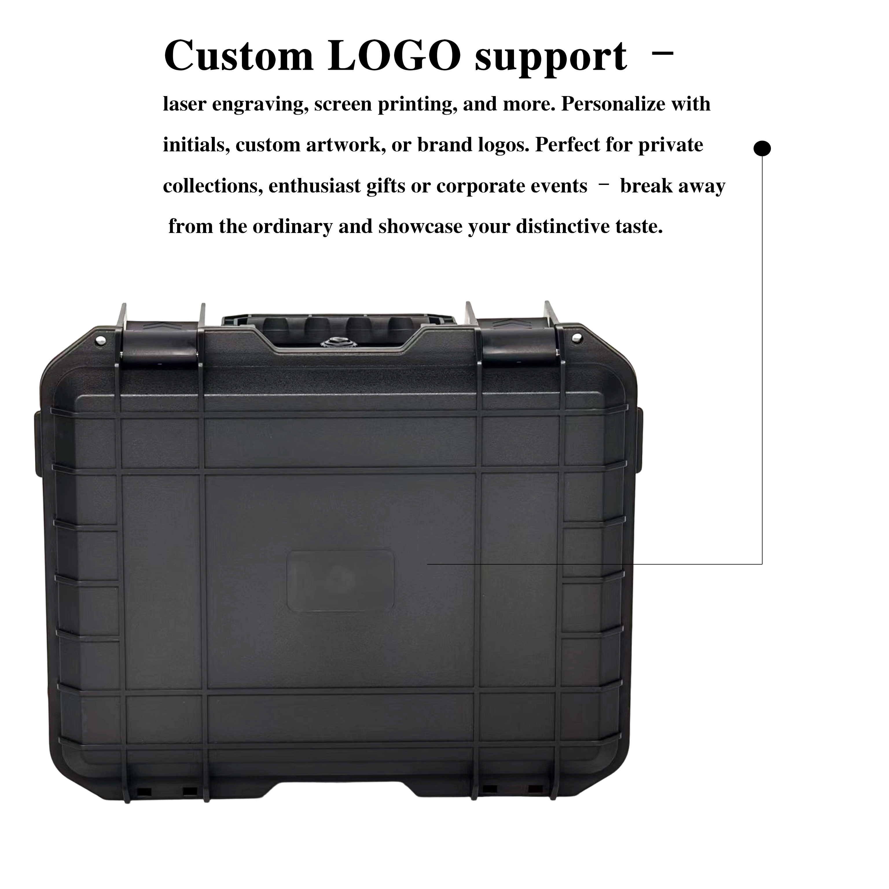 Lightweight & Portable Multifunctional Tool Case — Thickened PP Protective Box — Custom Outdoor Carrying Case — Shockproof Case for Precision Instruments