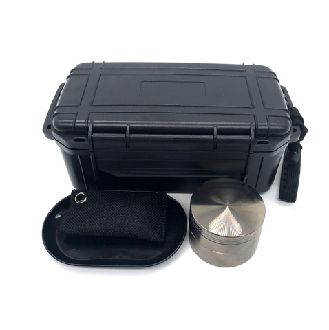 [X-3002A][198*98*84mm]Waterproof Protective Weed Stash Box Portable Hard Plastic Case for Smoking Weed Accessories