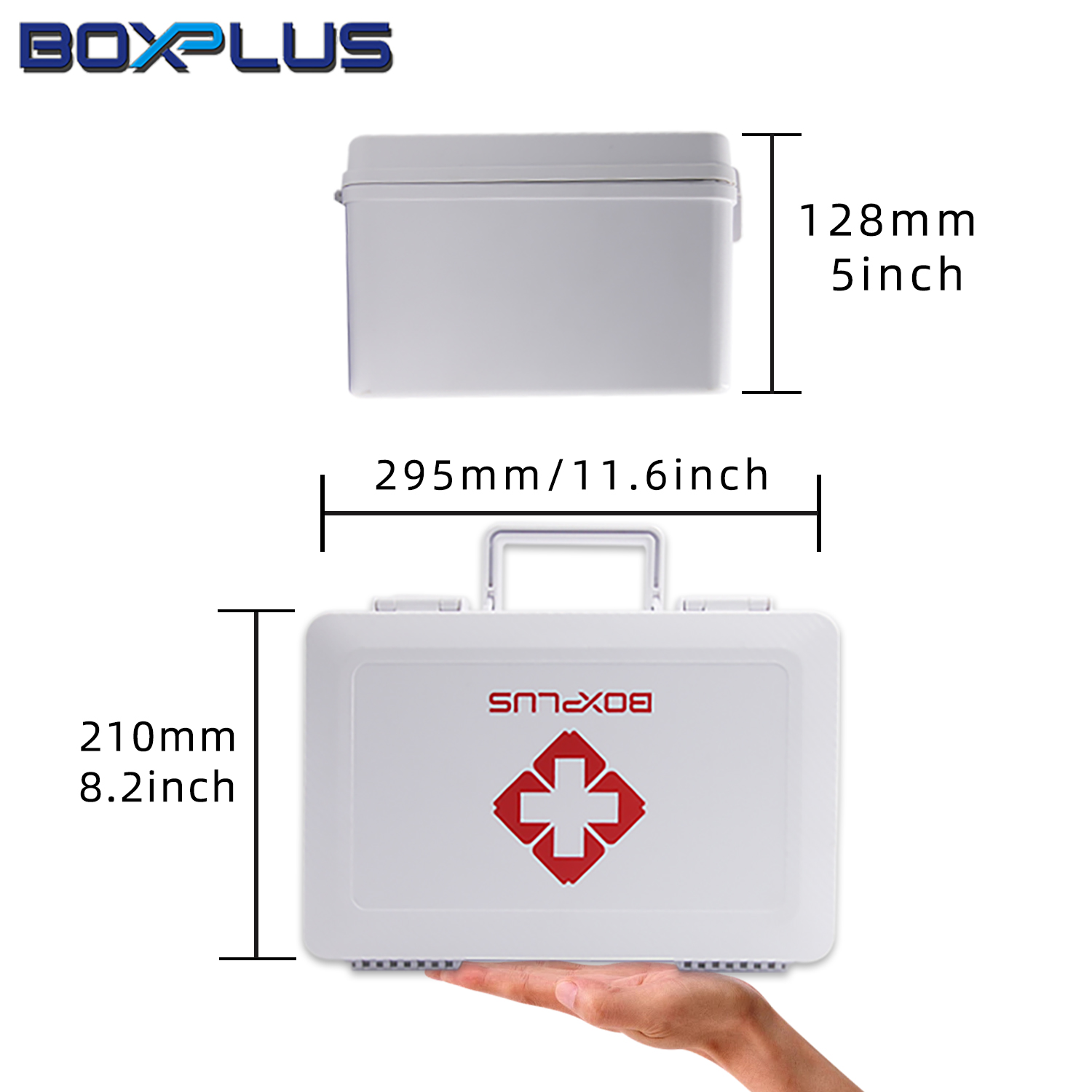 [BP-1404]OEM Plastic waterproof Box waterproof first aid kit case outdoor survical kit with medical accessories kit