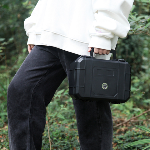  Carrying Tool Case with Foam Multi-functional Small Storage Hard Computer Case