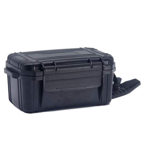 [X-2002][158*90*76mm]Wholesale IP68 Waterproof Hard Case Mini Portable Travel Carrying Boxes Portable Storage Cases with Strap
