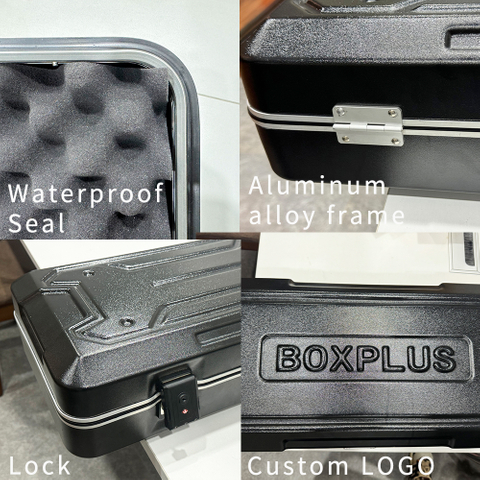 [BP-1228]2024 New Arrival vacuum forming Lockable Hard Gun Case plastic hard case bow case with customized service