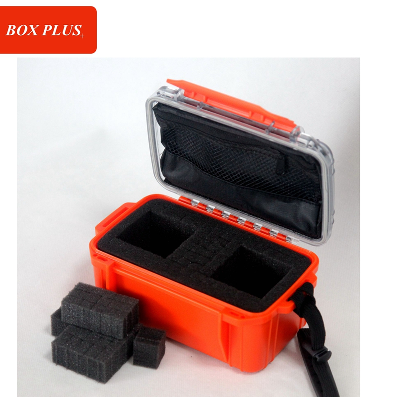 [X-2020A][158*90*76mm]Outdoor Waterproof Hard Plastic Digital Camera Storage Case outside Watertight Camera Accessories Packaging Case with DIY Foam