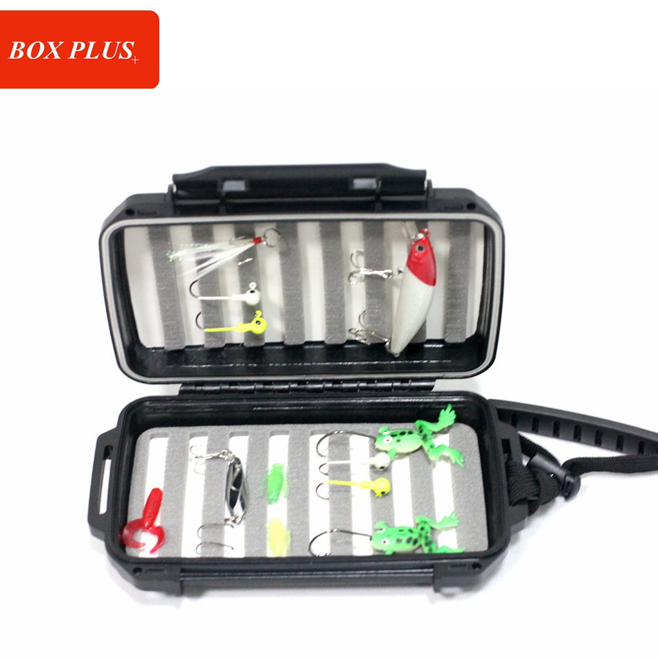 [X-2001FK][158*90*35mm]Small Durable Hard Plastic Waterproof Protective Fishing Gear Kit Case