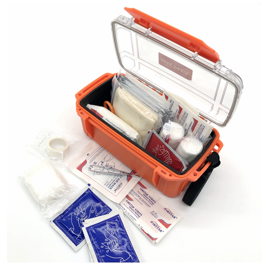 [X-3020F][238*127*96mm]Outdoor Protective Hard Plastic Traveling First Aid kit For Hiking