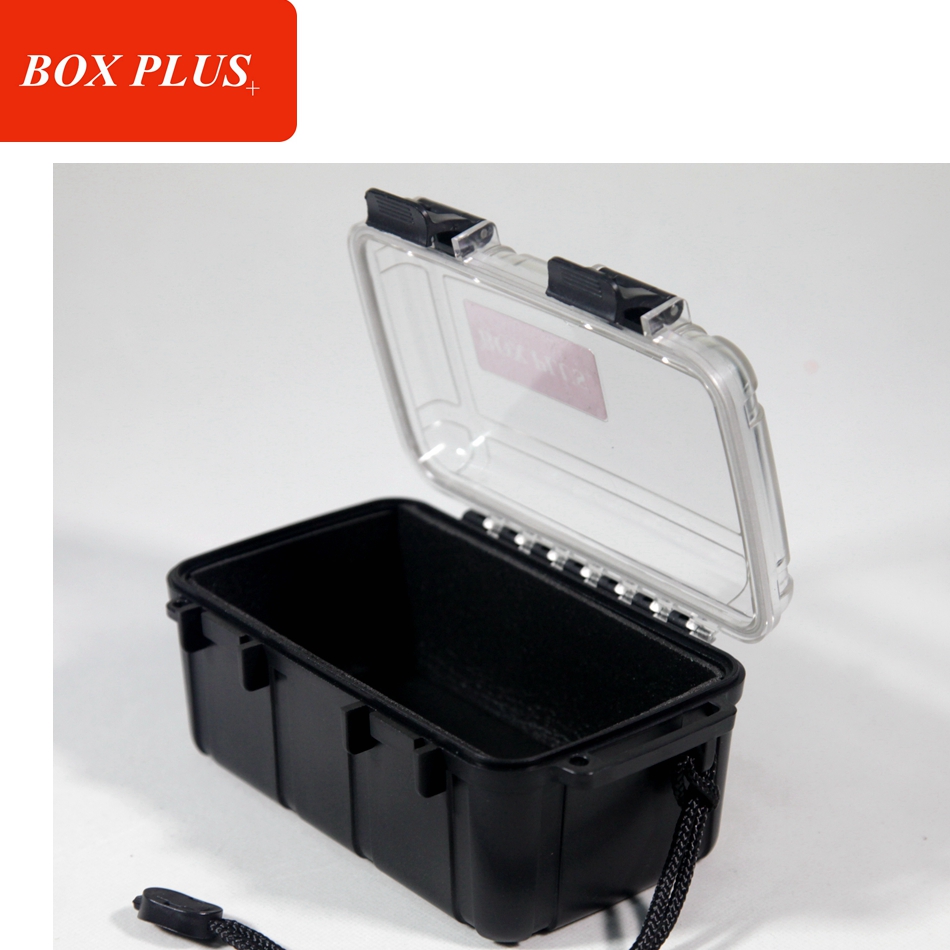 [X-6020][158*90*72mm ]Outdoor Waterproof Hard Plastic Packaging Case Box with Clear Lid