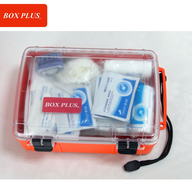 [X-8002F][215*150*72mm]High-End Manufacturer Custom Outdoor Watertight Protective Hard Plastic First Aid Kit Case