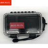 [X-6010][197*98*40mm]Manufacturer Custom Clear Lid Plastic Earphone Travel Case with Custom Foam