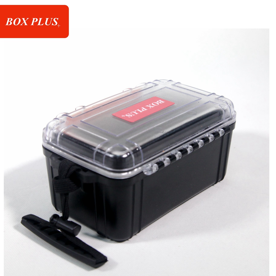 [X-2020][158*90*76mm]Upper Cover Transparent Durable Waterproof Recyclable Hard Plastic Protective Equipment Box Travel Carrying Outdoor Storage Protective Box
