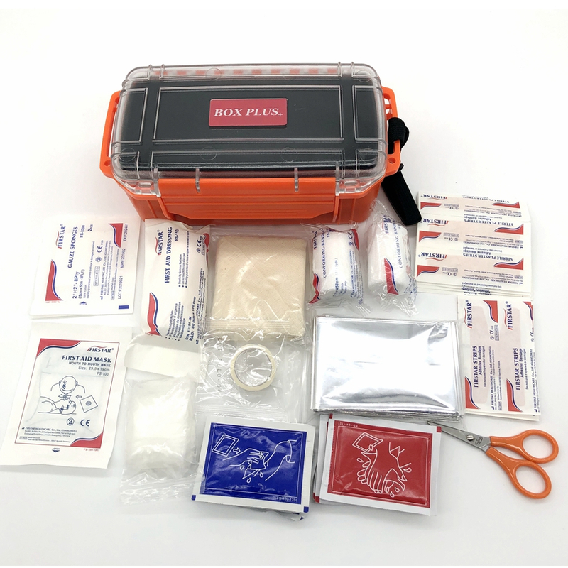 Outdoor Protective Hard Plastic Traveling First Aid kit For Hiking