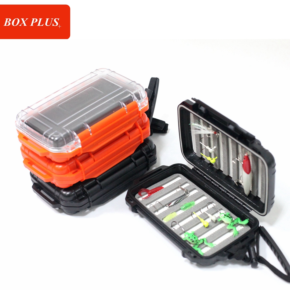 [X-2001FK][158*90*35mm]Small Durable Hard Plastic Waterproof Protective Fishing Gear Kit Case