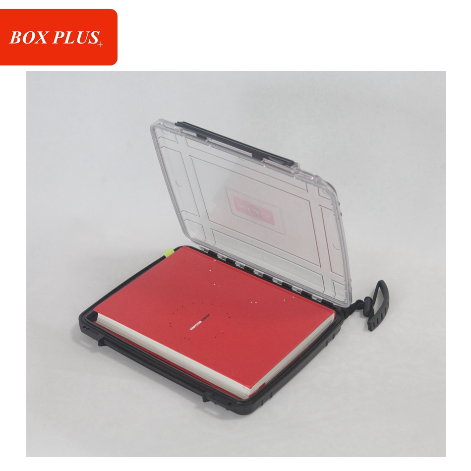 [X-4010][256*198*25mm]Portable High-End Watertight Hard Plastic Tablet Carrying Storage Case for Ipad