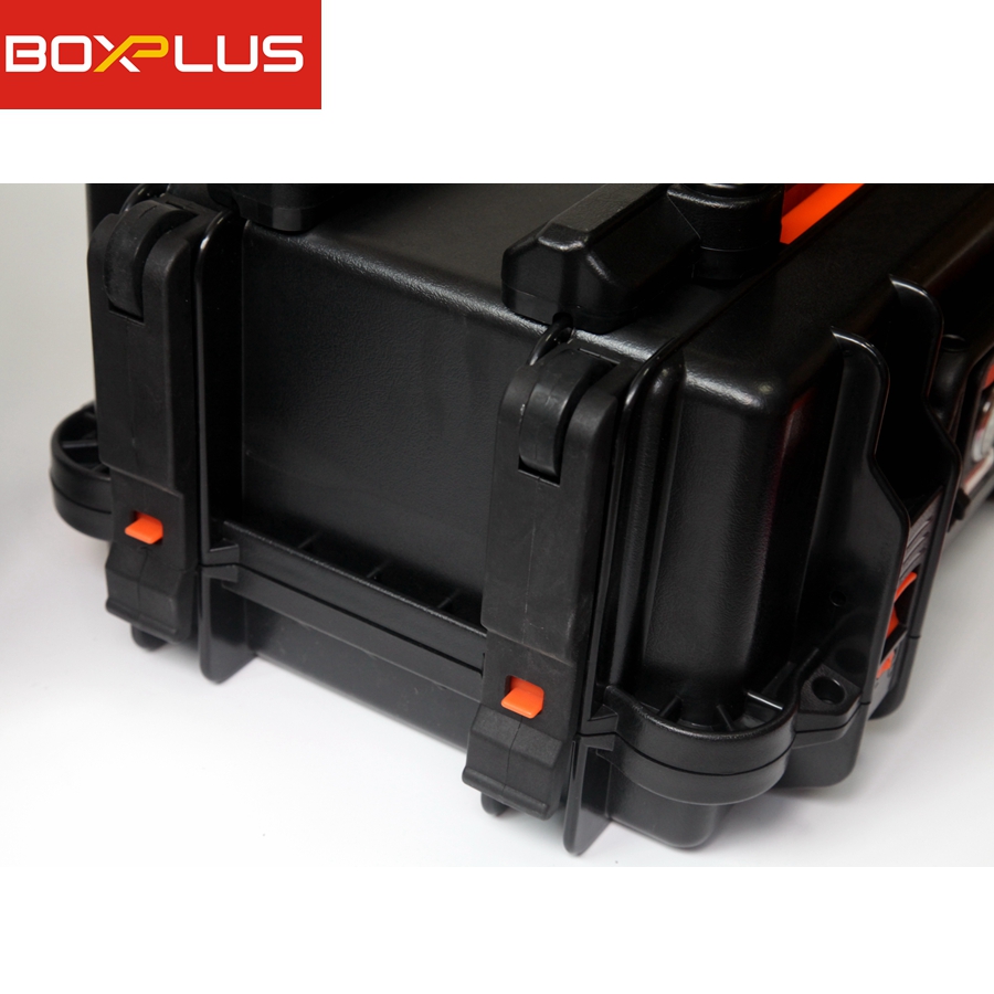 Waterproof plastic storage trolley case Large transportation safety Case