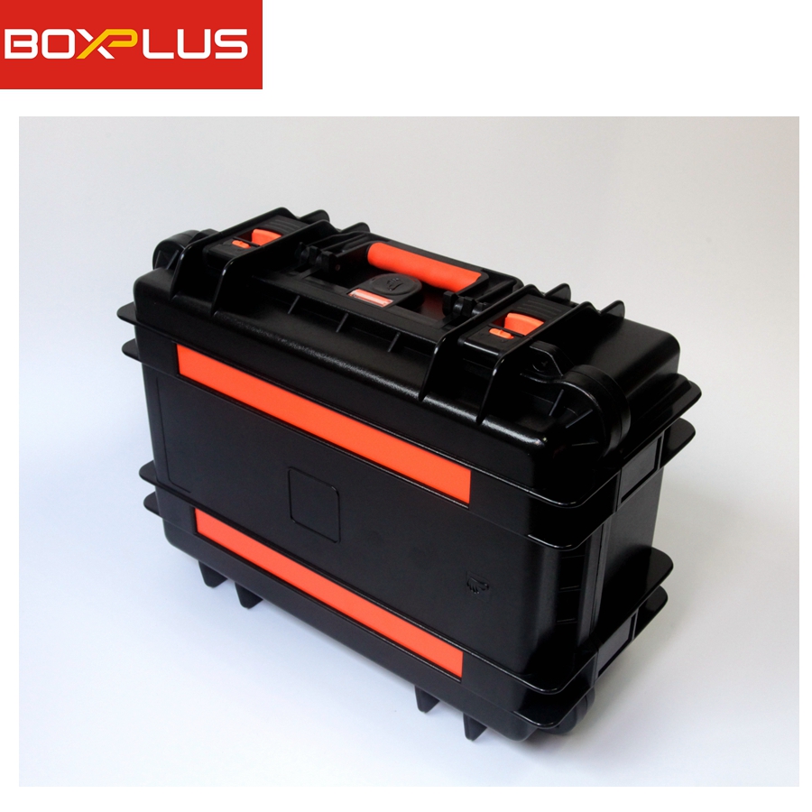 [X-A4201][400*270*185mm]Outdoor Large Waterproof Instrument Storage Container Case With Hygrometer