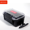 [X-2020][158*90*76mm]Upper Cover Transparent Durable Waterproof Recyclable Hard Plastic Protective Equipment Box Travel Carrying Outdoor Storage Protective Box