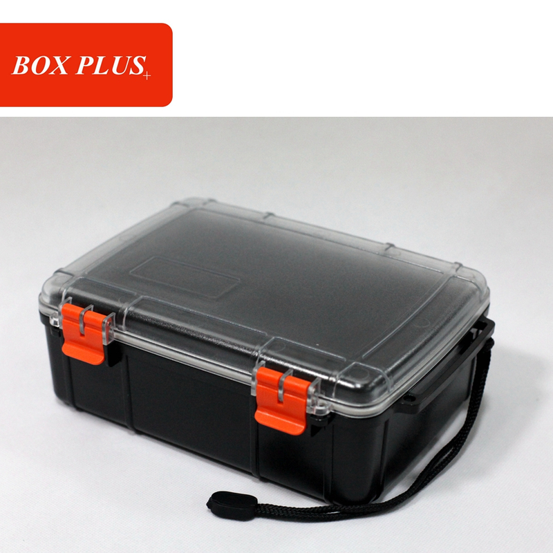 Durable Hard Plastic Waterproof Clear Lid outdoor storage Container Case