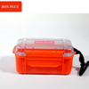 [X-2020][158*90*76mm]Upper Cover Transparent Durable Waterproof Recyclable Hard Plastic Protective Equipment Box Travel Carrying Outdoor Storage Protective Box