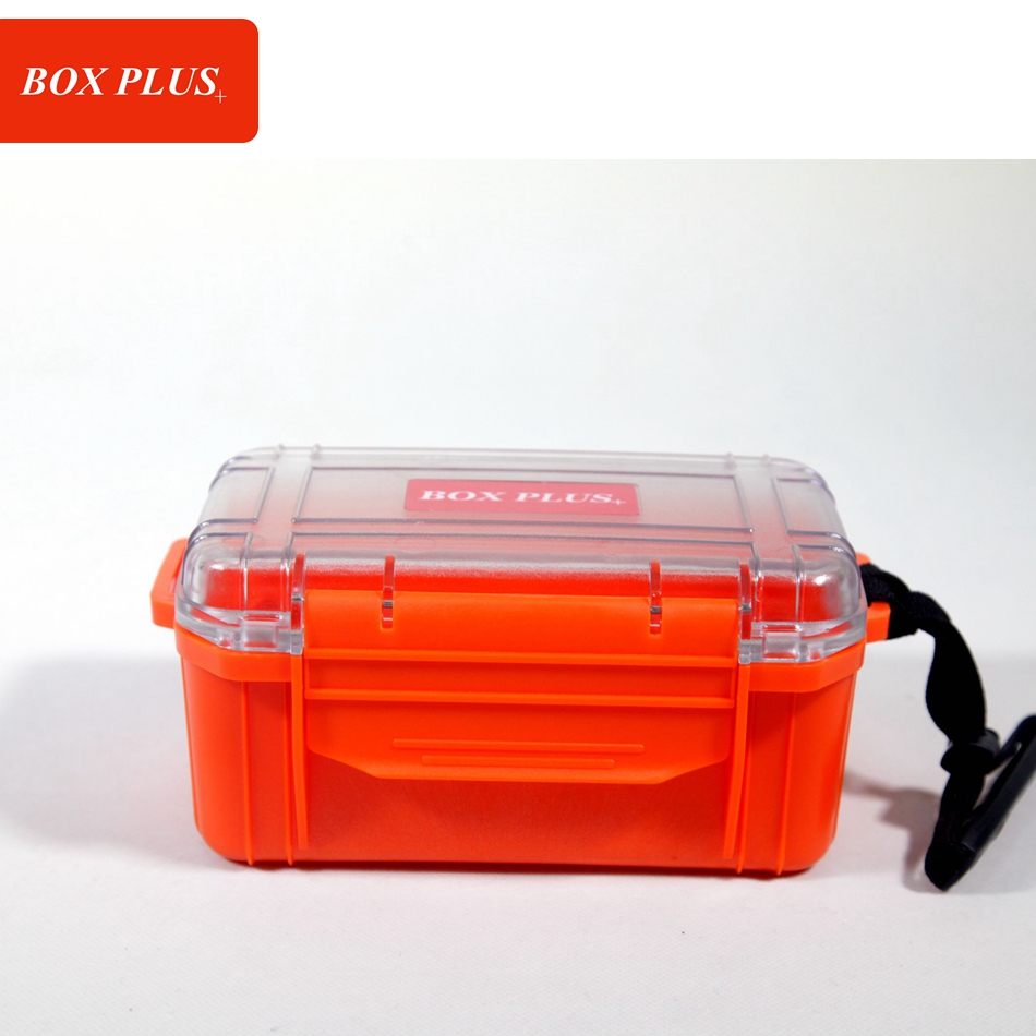 [X-2020][158*90*76mm]Upper Cover Transparent Durable Waterproof Recyclable Hard Plastic Protective Equipment Box Travel Carrying Outdoor Storage Protective Box