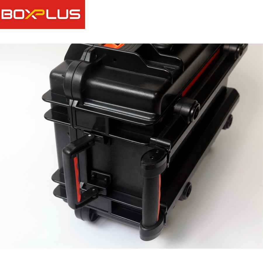 Waterproof plastic storage trolley case Large transportation safety Case
