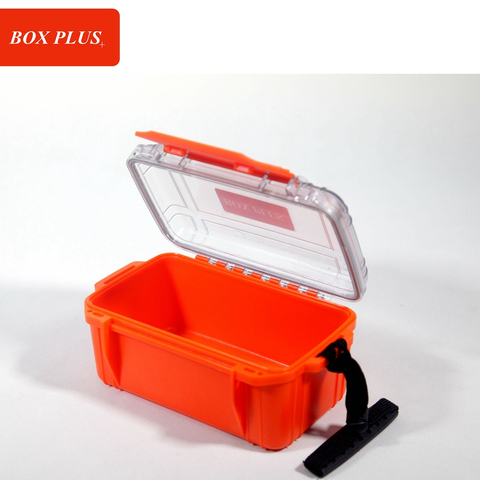 [X-2020][158*90*76mm]Upper Cover Transparent Durable Waterproof Recyclable Hard Plastic Protective Equipment Box Travel Carrying Outdoor Storage Protective Box