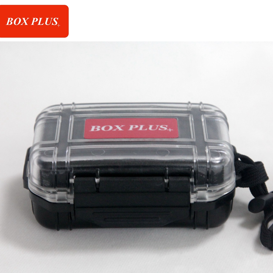 Durable Small Protective Hard Plastic Clear Waterproof Earphone Box ...