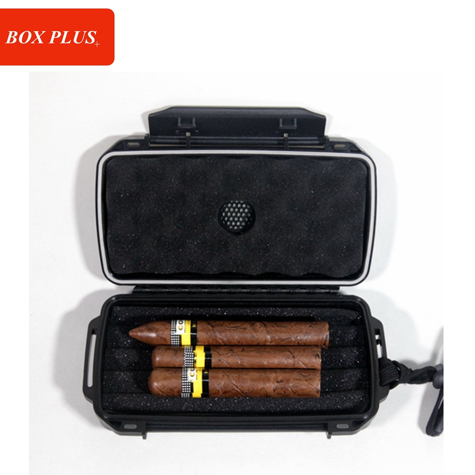 Outdoor Travel Humidor Waterproof Hard Plastic Cigar Case 5ct Buy