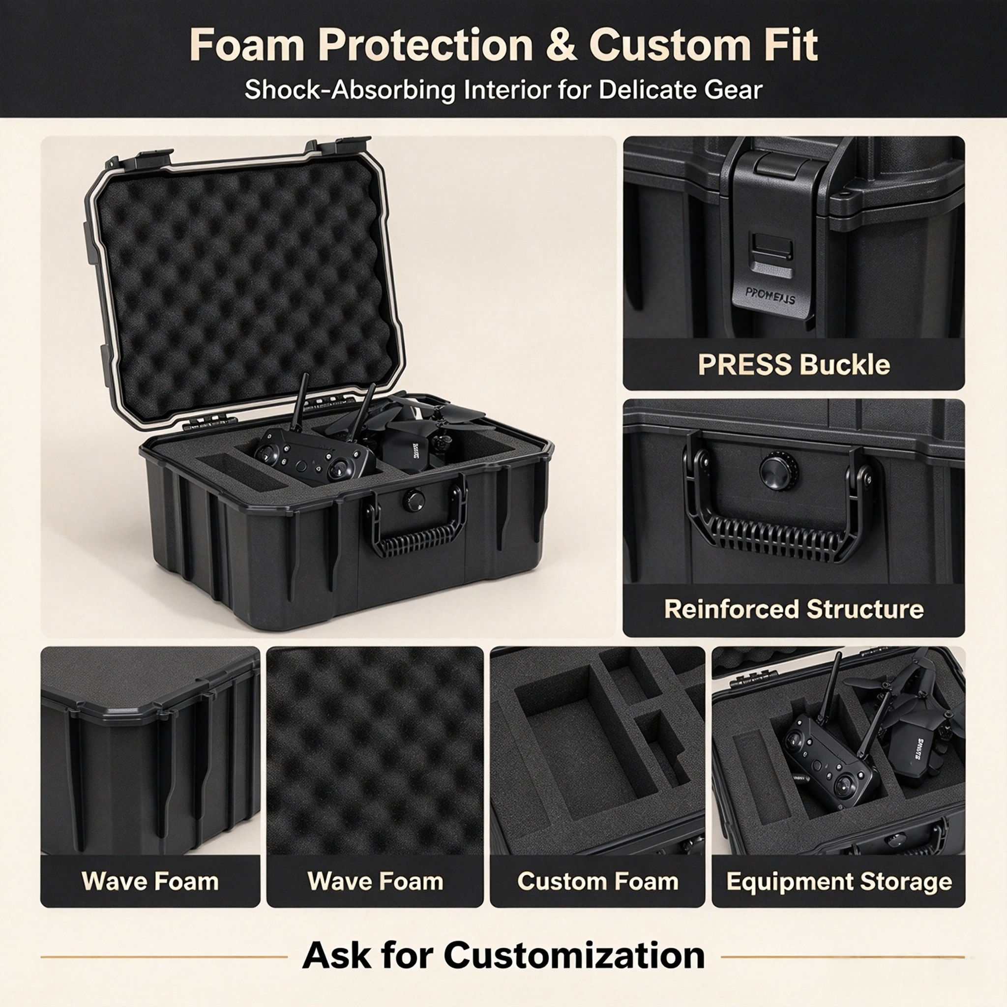 BP3601 camera hard Equipment Case