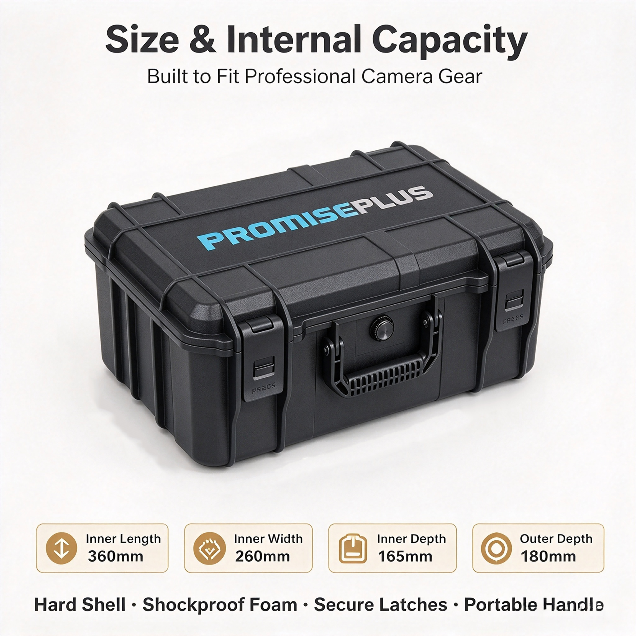 BP3601 camera hard Equipment Case