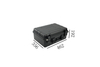 BWWS-5006(Vertical storage for 3–5 pistols--Compact: (16.0" * 11.0" * 6.5")
