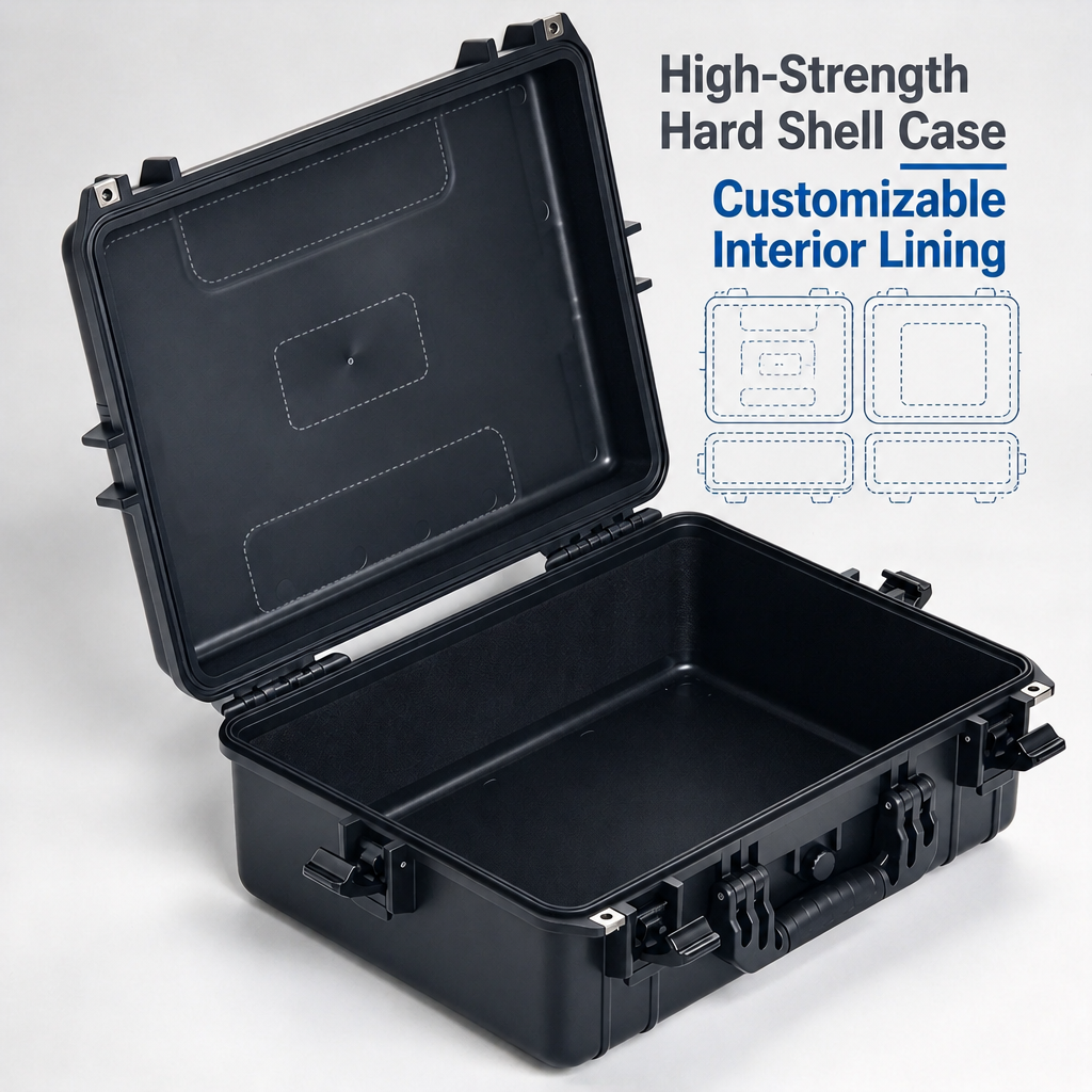 BPW5008--Medium Size 515mm Hard Plastic Instrument Case